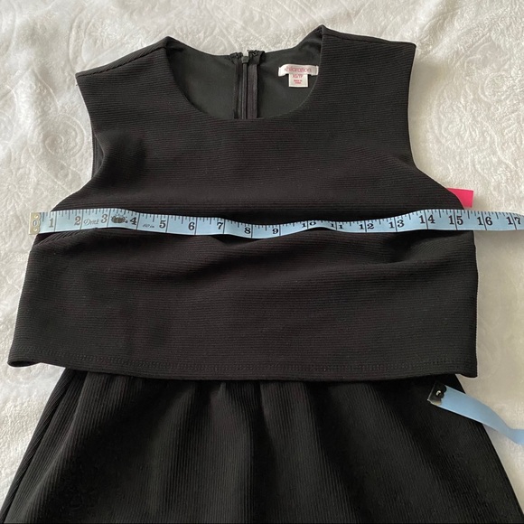 NWT Vintage Style Little Black Dress Crop Top LBD Small - Picture 6 of 8